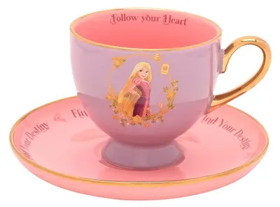 Produktbild von Widdop & Co. Rapunzel Princesas Disney Teeservice Rosa Rosa One Size