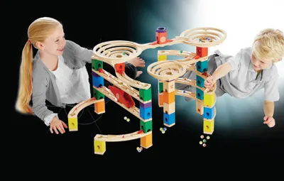 Produktbild von Hape Quadrilla Marble Runs The Challenger, E6016
