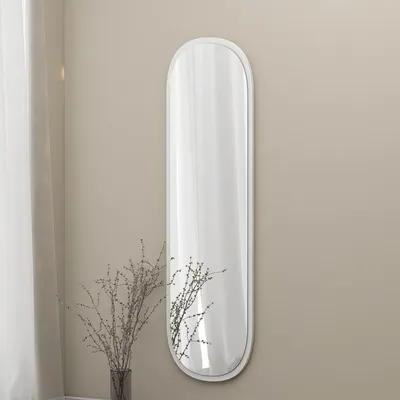 Produktbild von Fiesse - Spiegel, 40x120h cm Weiß, Oval