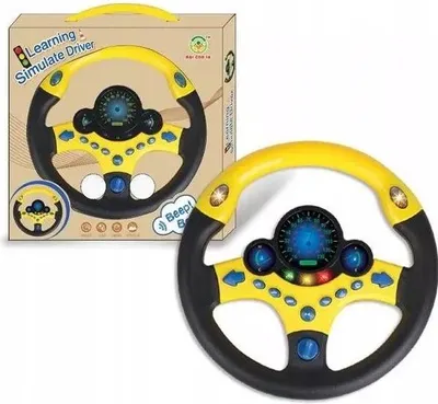 Produktbild von MTOYS Interaktive Lernlenkrad mit Lichtern und Geräuschen