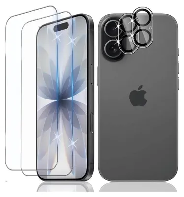 Produktbild von 2X Schutzglas für iPhone 17 Display Kamera Hartglas Panzerfolie Full Screen 9H