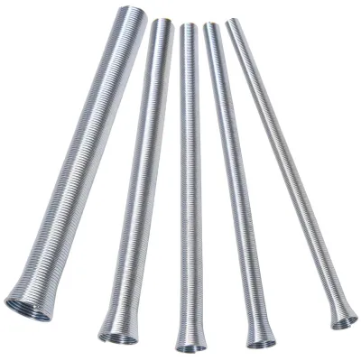 Productafbeelding van 5 stuks veerbuisbuigerset 1/4", 5/16", 3/8", 1/2" en 5/8"
