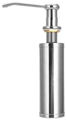 Produktbild von Seifenspender 300 ml - Edelstahl - Wandmontage - Küche - Dusche - Bakterienbeständig - Einfach zu bedienen - Handseifenspender