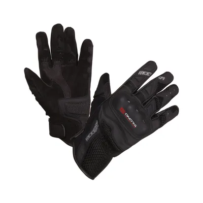 Produktbild von Modeka Sonora Motorrad Handschuhe, schwarz/rot, K-9