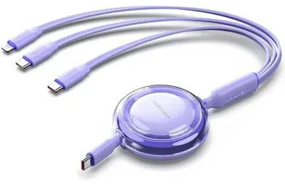 Obrázek produktu pro Vention TRKVBE, 1,1 m, USB C, USB C/Lightning, USB 2.0, Purpurová