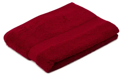 Produktbild von GÖZZE New York Duschtuch voluminöses weiches saugstarkes Baumwoll-Duschtuch mit Streifendesign Bordeaux 70 x 140 cm