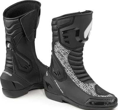 Image de Forma Freccia Evo bottes de moto, noir/blanc, 42