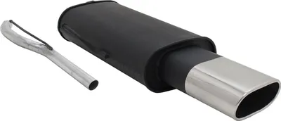 Produktbild von Novus Sportauspuff für VW Passat 35i 135x75mm Endschalldämpfer mit ABE