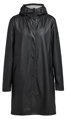 Produktbild von Tenson - "Apelviken" Regenmantel für Damen, PolyurethanBeschichtung ET905 (M) (Schwarz)