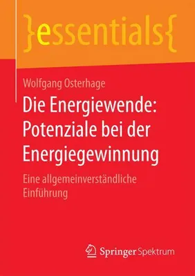 Obrázek produktu pro Die Energiewende: Potenziale bei der Energiegewinnung