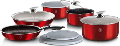 Obrázek produktu pro Berlingerhaus granitová sada hrnců Click&Cook BH-1674