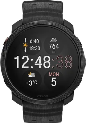 Produktbild von Polar Vantage M3, 3,25 cm (1.28"), AMOLED, Touchscreen, 32 GB, GPS, 53 g