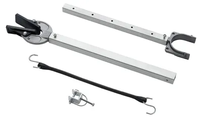 Produktbild von VEVOR Transom Saver, 24-36 Zoll, verstellbarer Bootstransom-Saver mit Verbundkopf, korrosionsbeständige, einfach zu installierende Transom-Saver für Außenbordmotoren mit weniger als 100 PS, geeignet für Rollwagen & Anhänger, 24-36 Zoll
