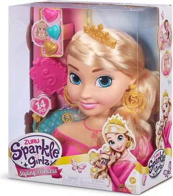 Produktbild von Zuru SPARKLE GIRLZ Stylingkopf Prinzessin