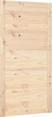 Produktbild von vidaXL Scheunentür 100x1,8x204,5 cm Massivholz Kiefer