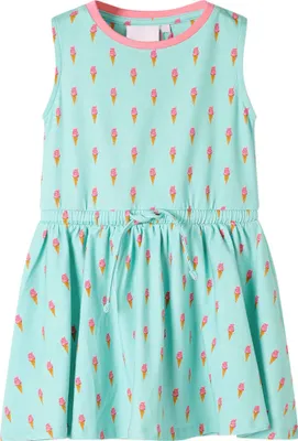 Produktbild von Kinderkleid mit Kordelzug Helles Minzgrün 116