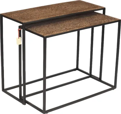 Produktbild von Beistelltisch 2-er Set 30 x 70 x 60 cm