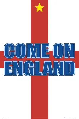 Produktbild von Sport-Poster England 61x91,5 cm