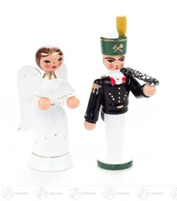 Produktbild von Engel & Bergmann Miniatur Engel und Bergmann  Höhe ca 7 cm NEU