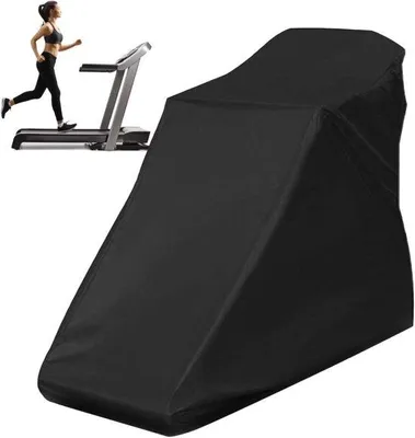 Produktbild von Schutzdecke für Laufband - 168x75x135cm - Wetterfest - Oxford-Stoff - Schutz für Bett - Gartenmöbeldecke - Laufband-Schutz - Schwarz