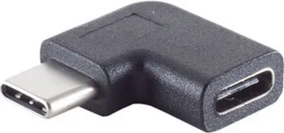 Produktbild von Adapter, USB 3.1 Typ C Stecker / Typ C Buchse, 90°