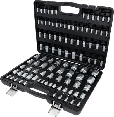 Obrázek produktu pro sada nástrčných klíčů 1/4"+3/8"+1/2" Torx, 101 ks