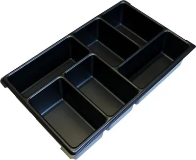 Obrázok produktu pre L-BOXX 6100000150, Tácka, L-BOXX, XL-BOXX, Čierna, 355,5 mm, 596 mm