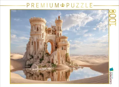 Produktbild von CALVENDO Puzzle Märchenschlösser | 1000 Teile Lege-Größe 64x48cm Foto-Puzzle für glückliche Stunden