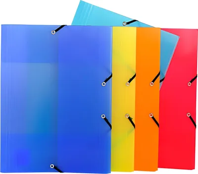 Produktbild von Exacompta 55877E, Polypropylene (PP), Mehrfarben, A4, 200 Blätter, 240 mm, 320 mm
