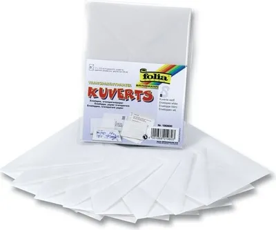Obrázek produktu pro Folia Paper - Obálka folia a6 115gr sada 8 ks transparentní