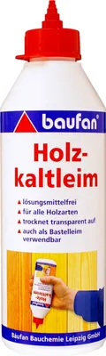 Produktbild von Baufan Bauchemie 500g Holzkaltleim Holzleim Kaltleim lösungsmittelfrei Leim Kleber Bastelleim