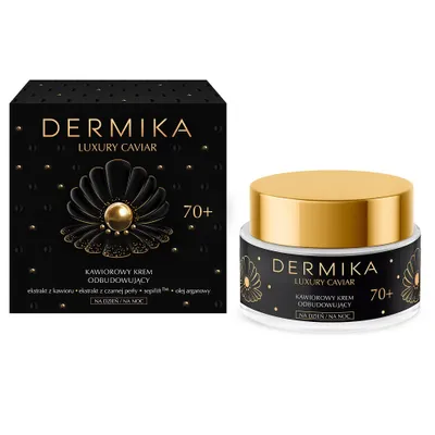 Produktbild von DERMIKA Luxury Caviar 70+ restaurative Tages- und Nachtcreme 50ml