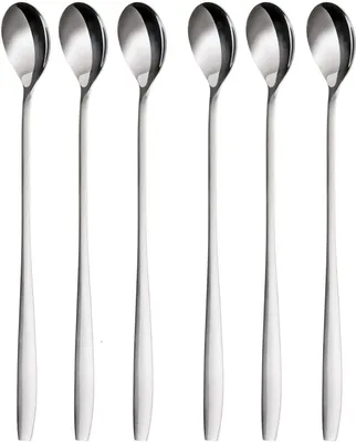 Löffelset 6-teilig, 22 cm, Edelstahl, spülmaschinengeeignet