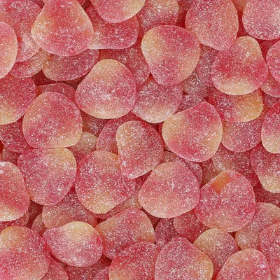 Image de Haribo Pêches, Gommes aux fruits, Gommes au vin, Oursons gélifiés, En sachet, 3 kg
