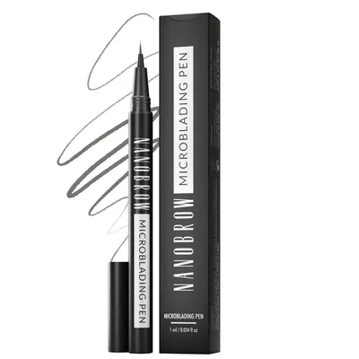 Productafbeelding van Wenkbrauwpen Nanobrow Microblanding Pen Ash Blonde - Nauwkeurig Wenkbrauwpen, microblading effect, verdikkend, opvulling wenkbrauwen