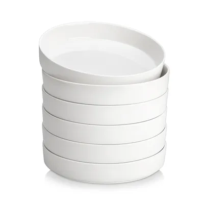 Produktbild von MALACASA Pastateller aus Porzellan, 4-tlg Suppenschüssel, Tiefteller, Nudelschüssel, Ramenschüssel, Salatschüssel, Mehrzweckschale