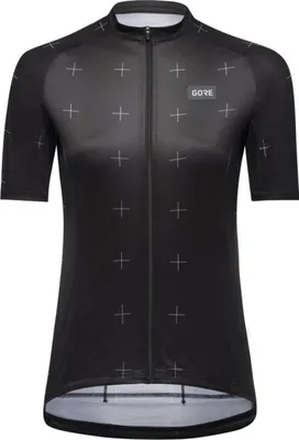 Produktbild von Gore Daily Trikot – Damen kurz schwarz-weiß größe XS (36) 100936-9901-36