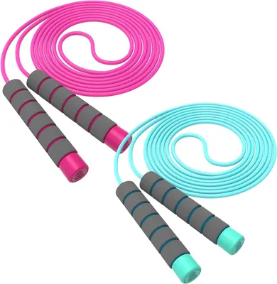 Imagen del producto de Cuerdas para saltar para niños, 2 unidades, 240 cm, para ejercicio y juego