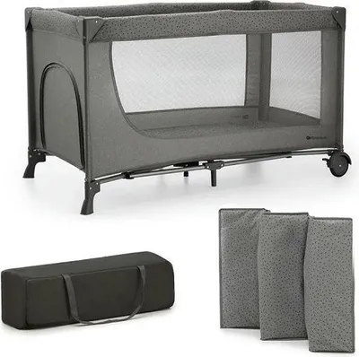 Image de KINDERKRAFT Lit de voyage Joy 2 Gris foncé