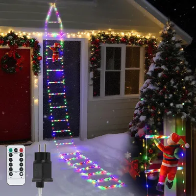 Obrázok produktu pre LED vianočný motúz, 3 metre, 338 LED diód, časovač, diaľkové ovládanie, viacfarebný