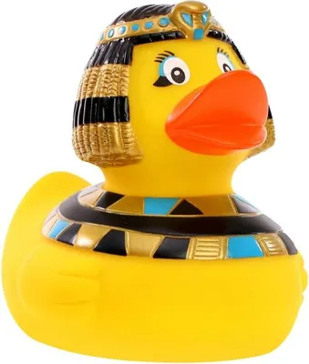 Produktbild von Kleopatra – Äqypten - Quietscheente - Badeente - ca. 8 cm gross