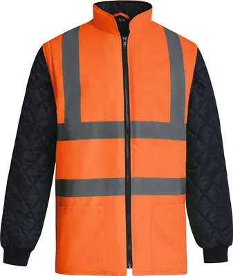 Produktbild von Yoko  Warn-Steppjacke mit abnehmbaren Ärmeln