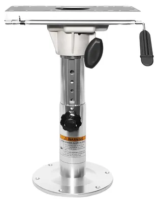 Obrázek produktu pro Podstavec pro sedadlo, výškově nastavitelný, otočný o 360°, stříbrný