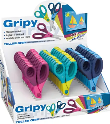 Produktbild von Wedo 77 157, Kind, Gerader Schnitt, Set, Gemischte Farben, Edelstahl, Universal