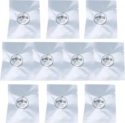 Productafbeelding van 10 Autoverfrissers - Ontluchtingsclip - Vervangende pads. Geurtabletten met perzik-, groene thee- en lavendelgeur voor het bijvullen van autoverfrissers