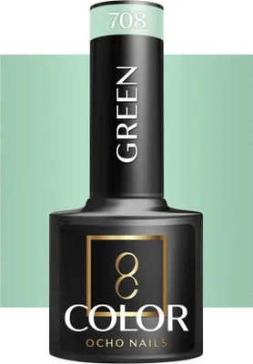 Immagine prodotto di Ocho Nails Smalto Ibrido Verde 708 -5 G