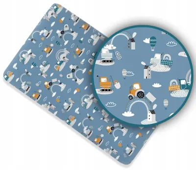 Produktbild von Spannbettlaken 80x180 cm für Kinderbett – 100% Baumwolle