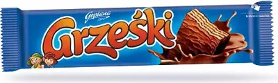 Produktbild von Grzeski Polnische Waffelriegel mit Schokolade (36x36g)