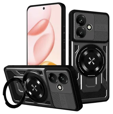 Obrázek produktu pro Techsuit – pouzdro RuggedCam s ochranou fotoaparátu pro Honor 400 – černé