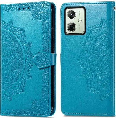 Immagine prodotto di Custodia a libro imoshion Mandala Motorola Moto G54 - Turchese